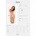 Пояс для панчох Obsessive Bianelle biały L/XL