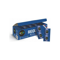 Презервативы классические анатомические EXS Regular веганские (цена за 5 шт.)