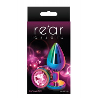 Радужная анальная пробка NS Novelties, M