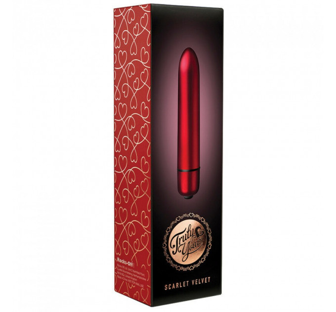 Вібропуля Rocks Off Scarlet Velvet, червоний