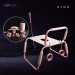 Стілець для сексу Roomfun Horse Chair регульований, рожевий
