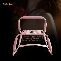 Стілець для сексу Roomfun Horse Chair регульований, рожевий
