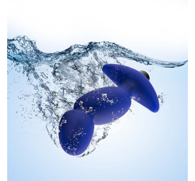 Стимулятор для простати Blush Performance Plus зі знімною віброкулею, синій