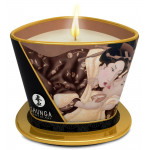 Свічка для масажу Shunga Massage Candle Intoxicating Chocolate з ароматом шоколаду, 170 мл