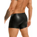 Труси на блискавці, чоловічі Star Night з імітацією шкіри, чорні, XL