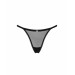 Трусики Obsessive Celia Noir crotchless thong M/L