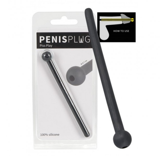 Уретральный стимулятор You2Toys Penis Plug, черный