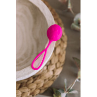 Вагінальна кулька Adrien Lastic Mia Geisha Ball S Magenta з подвійною щільністю, рожева