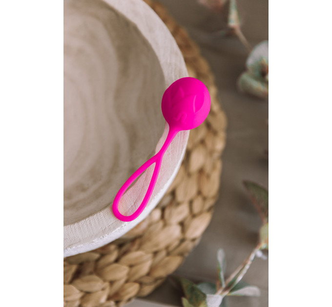 Вагинальный шарик Adrien Lastic Mia Geisha Ball S Magenta с двойной плотностью, розовый