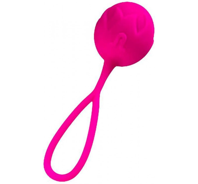 Вагинальный шарик Adrien Lastic Mia Geisha Ball S Magenta с двойной плотностью, розовый