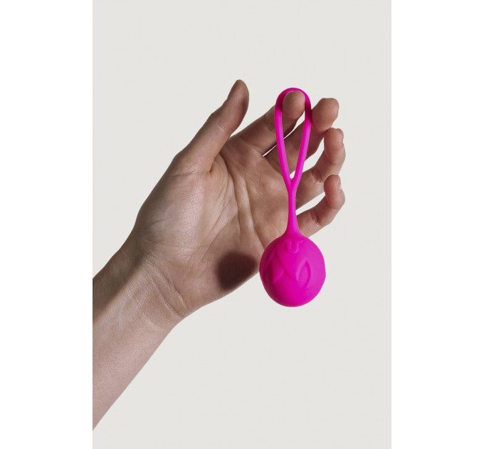 Вагинальный шарик Adrien Lastic Mia Geisha Ball S Magenta с двойной плотностью, розовый