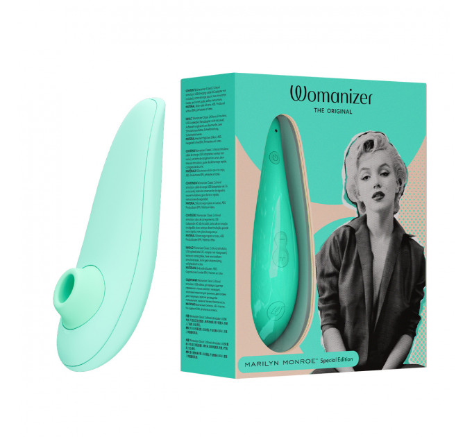 Вакуумный стимулятор клитора Womanizer Marilyn Monroe Mint