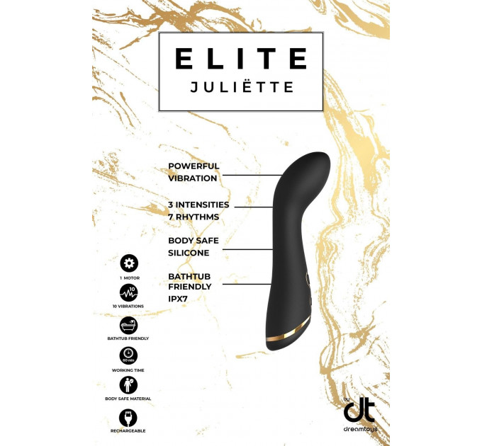 Вибромассажер для точки G Dream Toys ELITE JULIETTE LUXXE