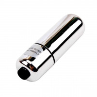 Вибропуля серебристая Chisa Hi-Basic 5,5 *1,3 см (в пакетике)