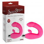 Вібратор подвійної стимуляції Chisa Sweet Breeze для точки G та клітора, рожевий
