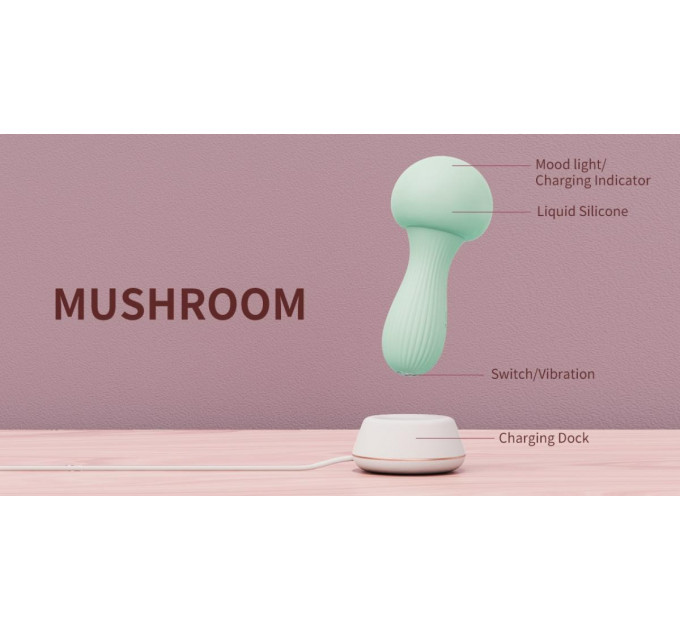 Вибратор грибок, OTOUCH - Mushroom Siliconen