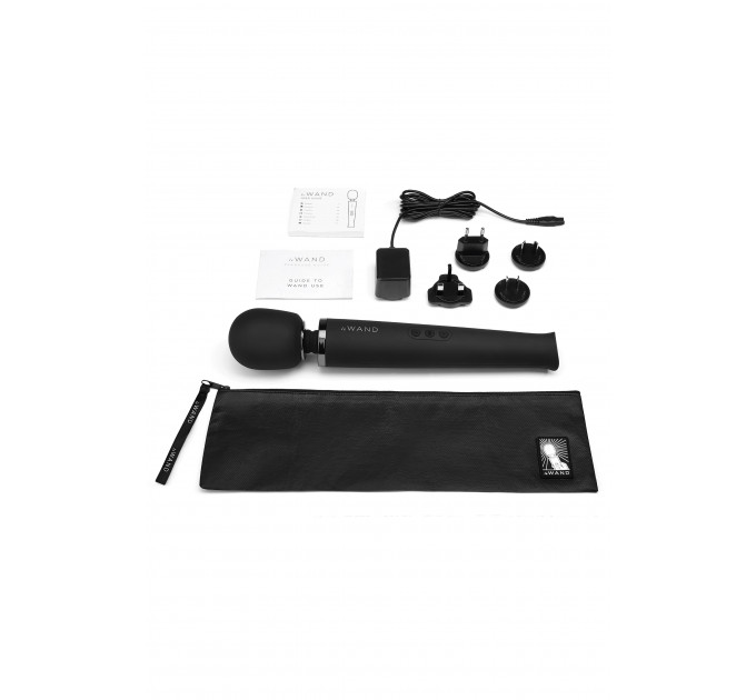 Вибратор микрофон Le Wand RECHARGEABLE MASSAGER, матовый черный