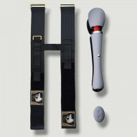 Вибратор Микрофон с дистанционным управлением и ремнем для бедра