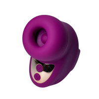 Вібратор на палець Passion Play, бордовий, 15 режимів вібрації, 7,6 × 3,6 см