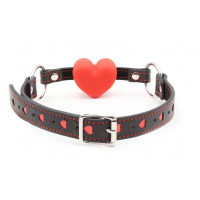 Кляп серце Silicone Luxury Fetish