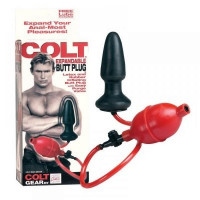 T850074 анальна пробка з накачуванням COLT Expandable Butt Plug