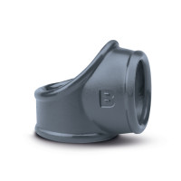 Эрекционное кольцо Boners Cocksling на член на мошонку, серое