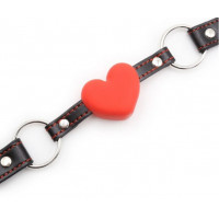 Кляп серце Silicone Luxury Fetish