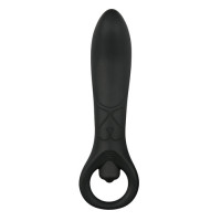 Анальный вибратор Easytoys, силиконовый, черный, 15.5х3 см Анальный вибратор Easytoys, силиконовый, черный, 15.5х3 см