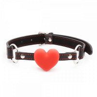 Кляп серце Silicone Luxury Fetish