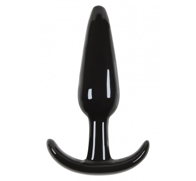 Анальная пробка NS Novelties Jelly Rancher Smooth T-Plug, черный