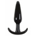 Анальная пробка NS Novelties Jelly Rancher Smooth T-Plug, черный