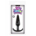 Анальная пробка NS Novelties Jelly Rancher Smooth T-Plug, черный