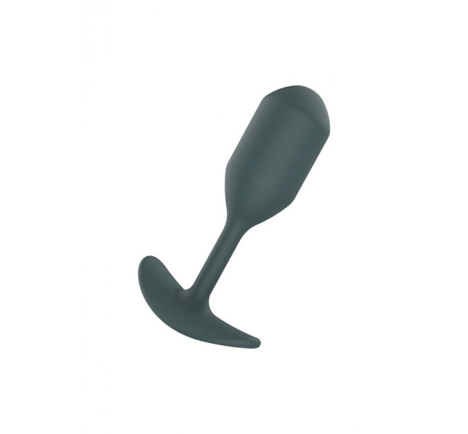 Анальная пробка Toy Joy Buttocks The Player Weighted утяжелённая, чёрная