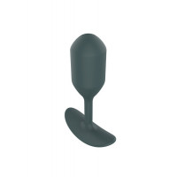 Анальная пробка Toy Joy Buttocks The Player Weighted утяжелённая, чёрная