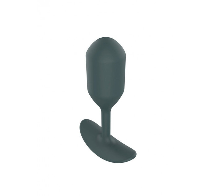 Анальная пробка Toy Joy Buttocks The Player Weighted утяжелённая, чёрная