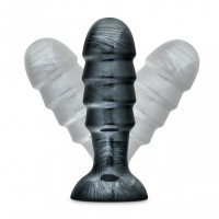 Большая анальная пробка JET BRUISER CARBON METALLIC BLACK