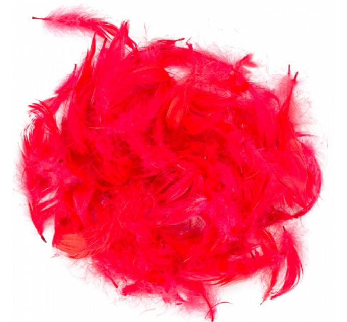 Декоративные перья Obsessive "Take me to bed!" bed feathers - Red