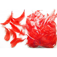 Декоративные перья Obsessive "Take me to bed!" bed feathers - Red