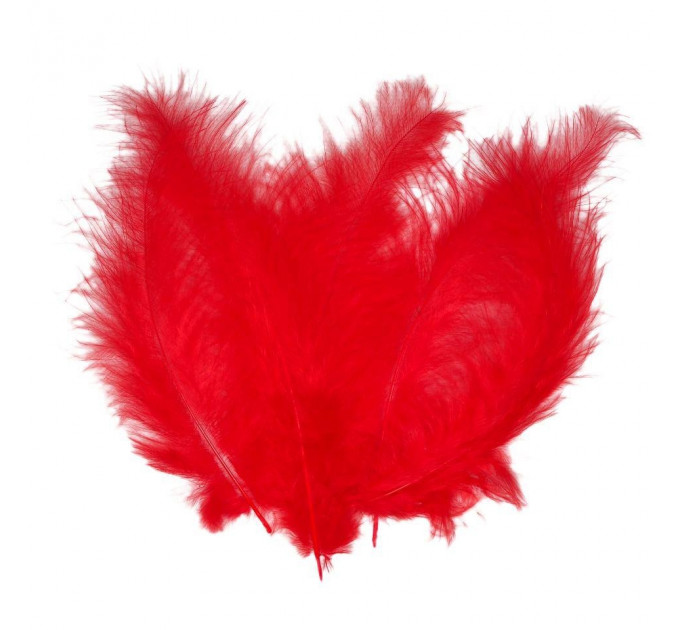 Декоративные перья Obsessive "Take me to bed!" bed feathers - Red
