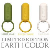 Эрекционное кольцо с вибрацией Tenga - SVR Smart Vibe Ring Sand Beige