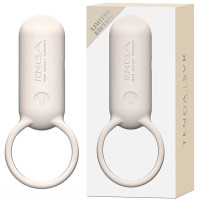 Эрекционное кольцо с вибрацией Tenga - SVR Smart Vibe Ring Sand Beige