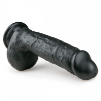 Фалоімітатор EasyToys Realistic Dildo - 22,5cm ЧОРНИЙ