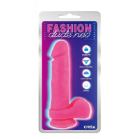Фалоімітатор реалістичний Chisa Fashion Dude Neo Dual Density, з присоскою, рожевий