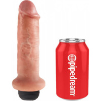 Фалоімітатор Королівський з виверженням Pipedream King Cock бежевий