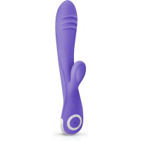 Вибратор-кролик Fane Good Vibes Only, силиконовый, фиолетовый, 22 см х 3.7 см