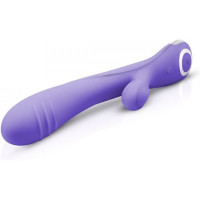 Вибратор-кролик Fane Good Vibes Only, силиконовый, фиолетовый, 22 см х 3.7 см