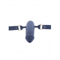 Кляп в виде пениса Taboom Silicone Supreme, синий