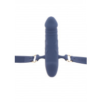 Кляп в виде пениса Taboom Silicone Supreme, синий