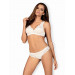 Элегантный кружевной комплект Obsessive 853-SET-2 белый, L/XL