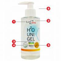 Лубрикант на водной основе Lovestim H2O UNI Gel 150 мл